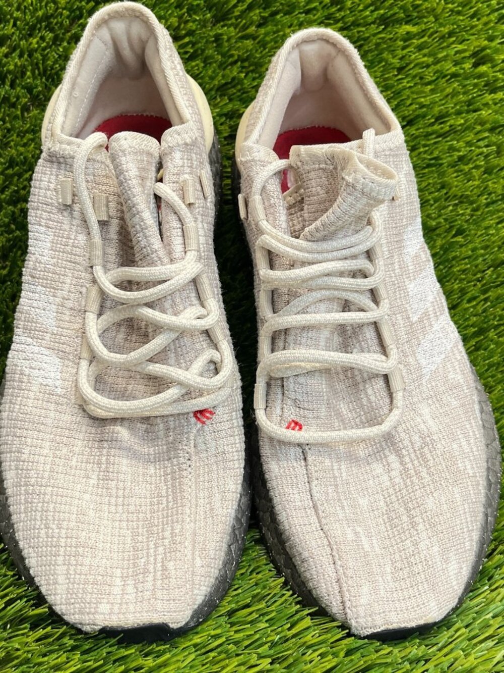 Adidas PureBoost Mens Size 8 Clear Brown Athletic Running Walking Shoes Sneakers - Picture 5 of 11